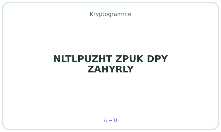 Deutsches Kryptogramm 4