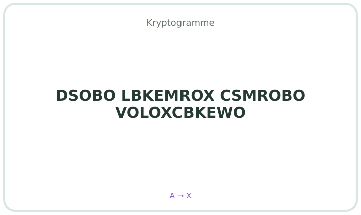 Deutsches Kryptogramm 7
