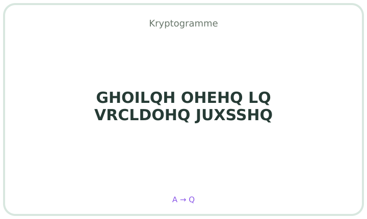 Deutsches Kryptogramm 9