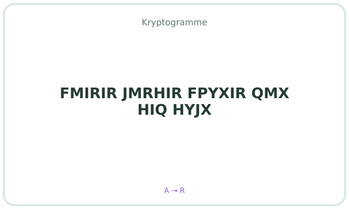 Deutsches Kryptogramm 10