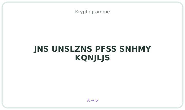 Deutsches Kryptogramm 11