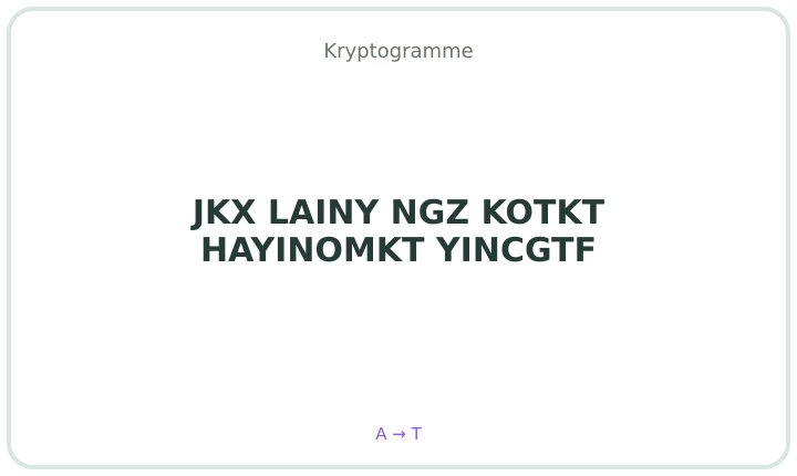 Deutsches Kryptogramm 12