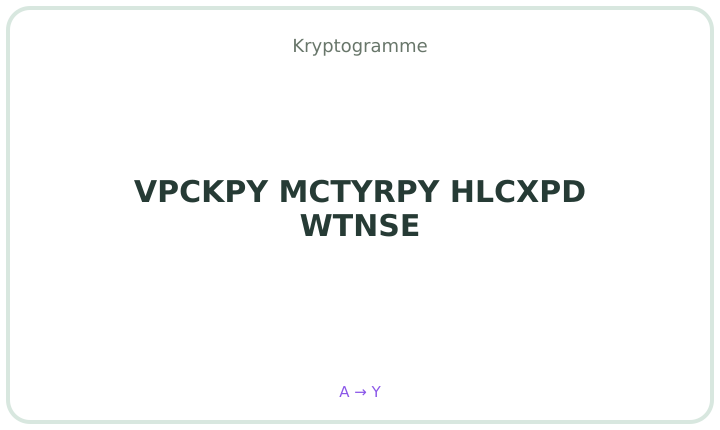 Deutsches Kryptogramm 17