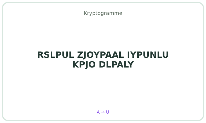 Deutsches Kryptogramm 22
