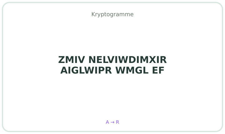 Deutsches Kryptogramm 28