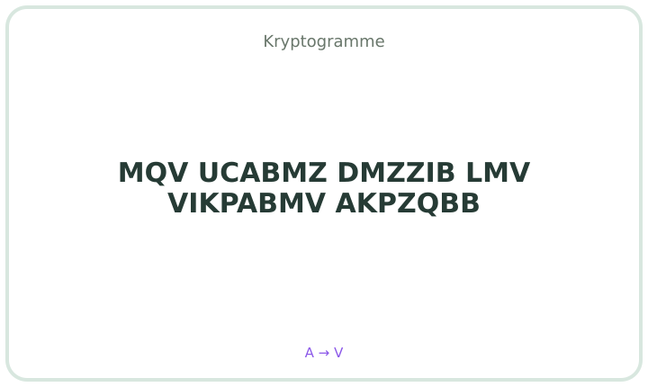 Deutsches Kryptogramm 32
