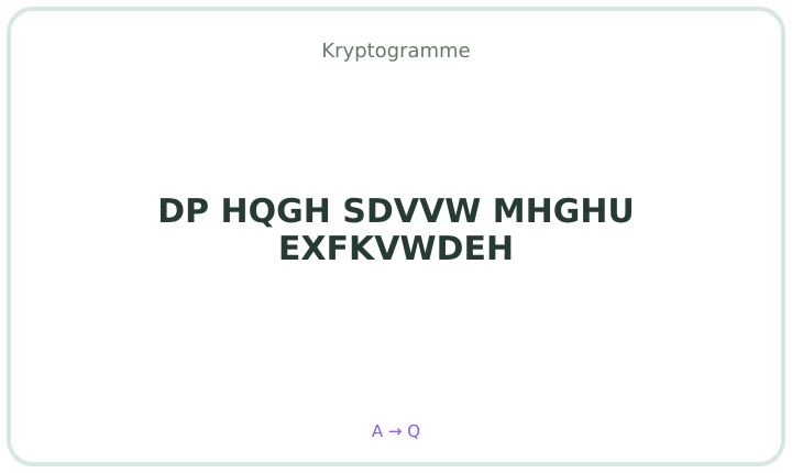 Deutsches Kryptogramm 36