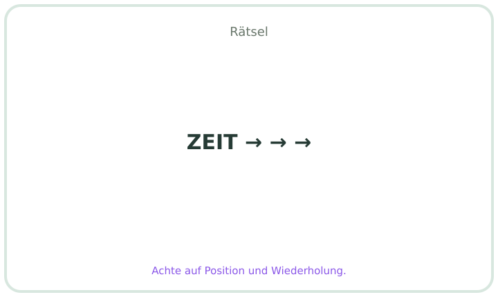Deutsches Rebus-Rätsel Nummer 9