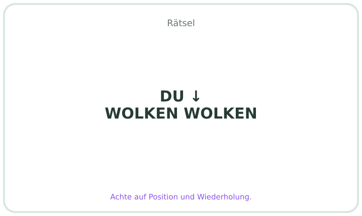 Deutsches Rebus-Rätsel Nummer 18