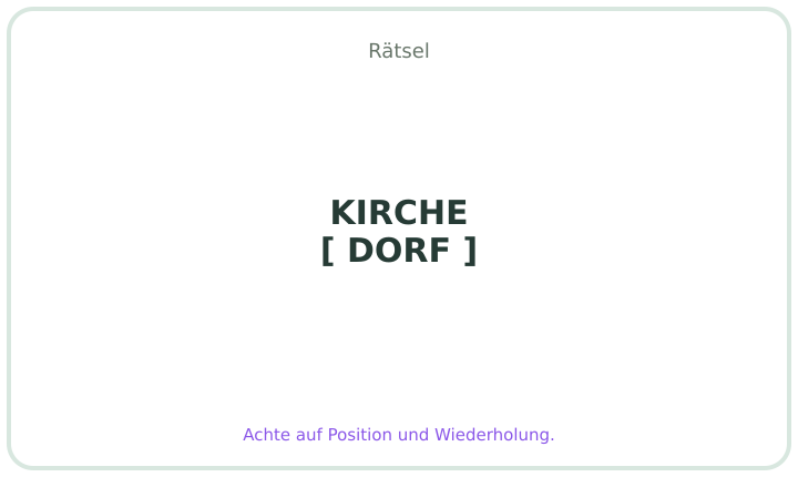 Deutsches Rebus-Rätsel Nummer 20