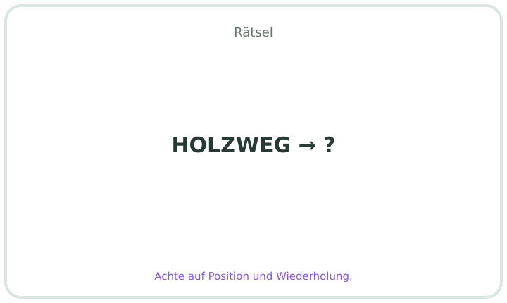 Deutsches Rebus-Rätsel Nummer 24