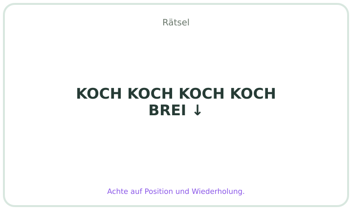 Deutsches Rebus-Rätsel Nummer 29