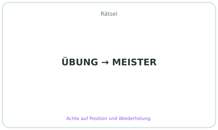 Deutsches Rebus-Rätsel Nummer 5