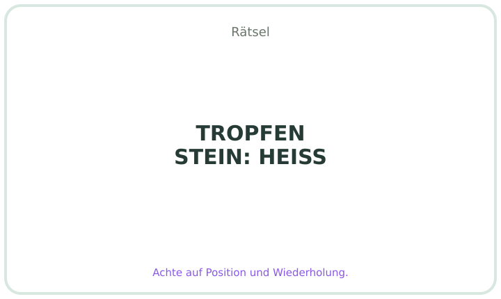 Deutsches Rebus-Rätsel Nummer 14