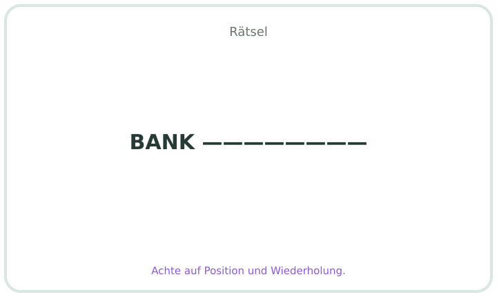 Deutsches Rebus-Rätsel Nummer 20