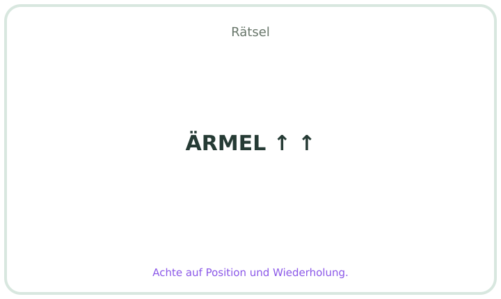 Deutsches Rebus-Rätsel Nummer 22