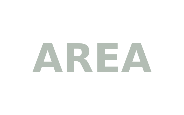 Rebus puzzle with answer: the word AREA printed in pale grey ink