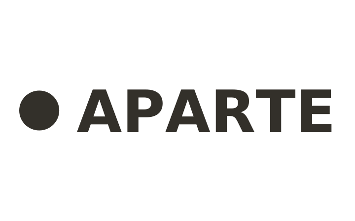 Acertijo visual con respuesta: un punto negro grueso delante de la palabra APARTE