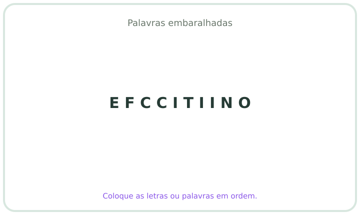 Palavra embaralhada em português 29