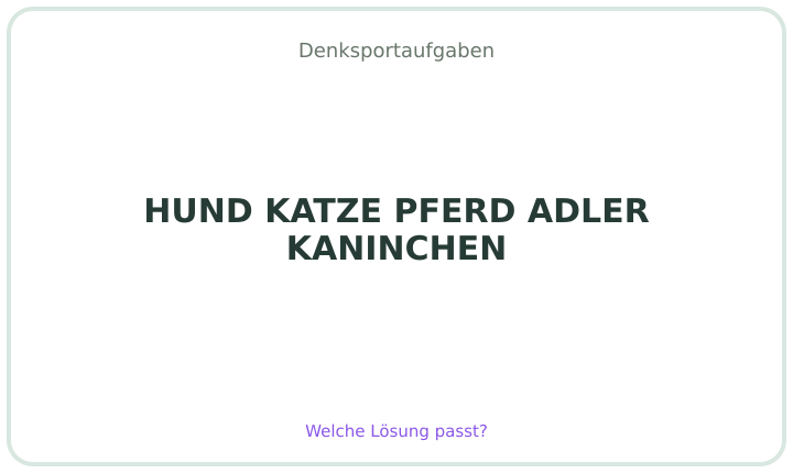 Deutsche Denksportaufgabe 2