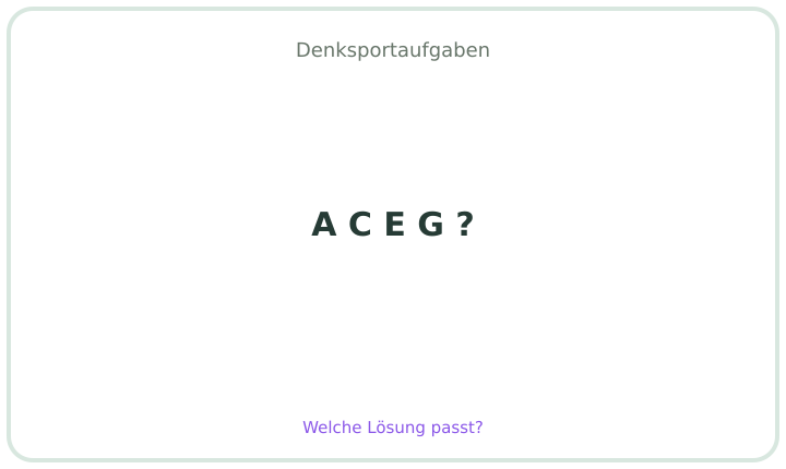 Deutsche Denksportaufgabe 13