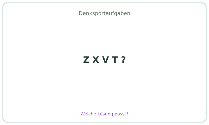 Deutsche Denksportaufgabe 14