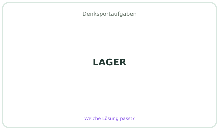 Deutsche Denksportaufgabe 25