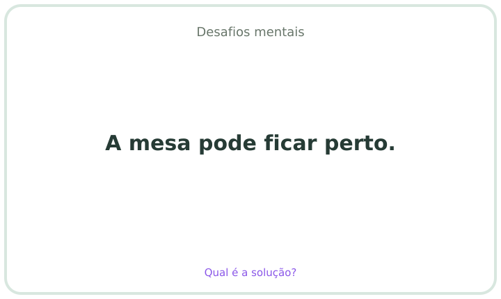 Desafio mental em português 20
